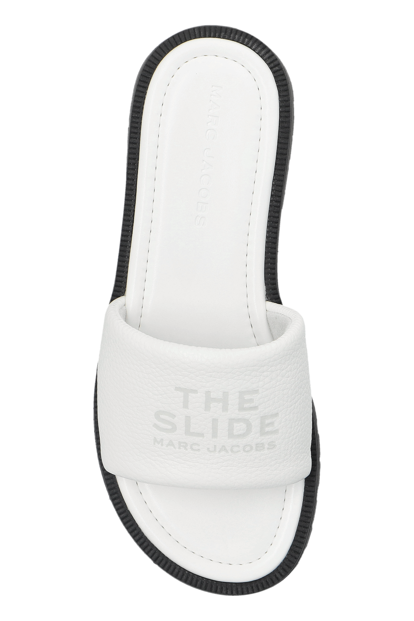 White Leather slides Marc Jacobs - Vitkac AS